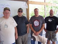 Match 7 Score Relay Winners - Jim O&#39;Hara, Tom Murtiff, Chuck Lentz, Mike Redin